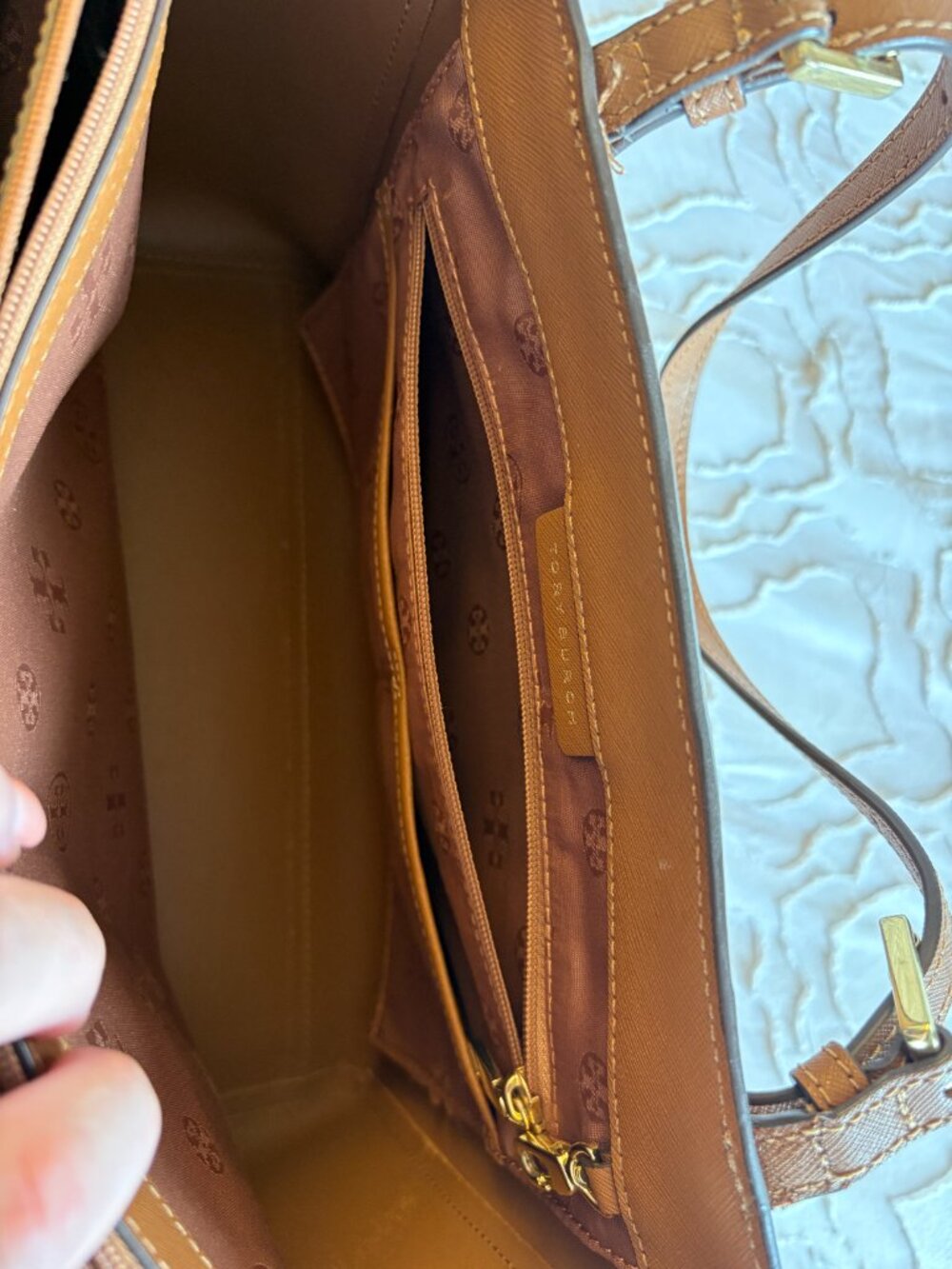 Tory Burch Emerson Buckle Tote - Picture 16 of 16